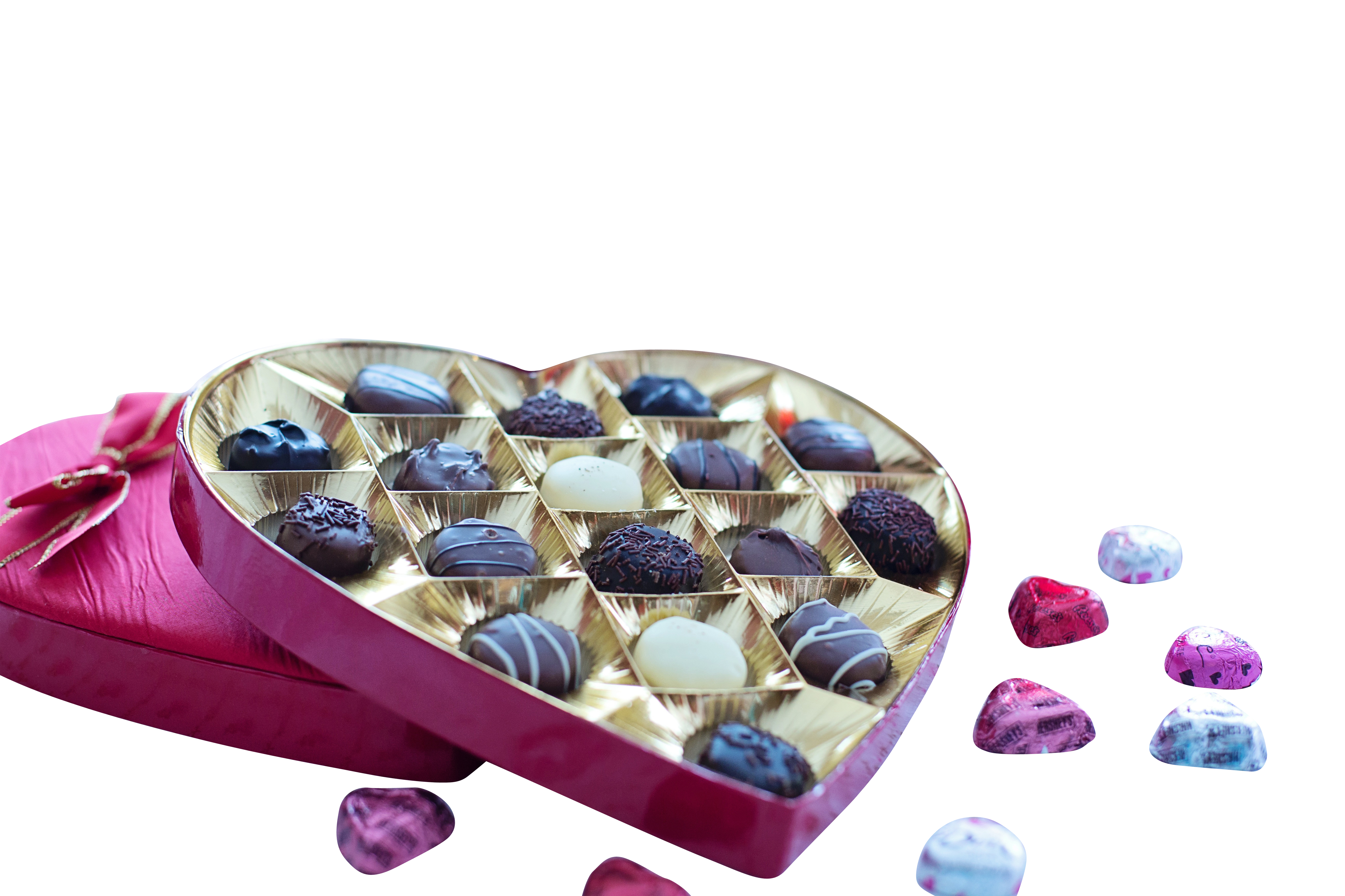 A Heart Shaped Box Of Chocolates PNG