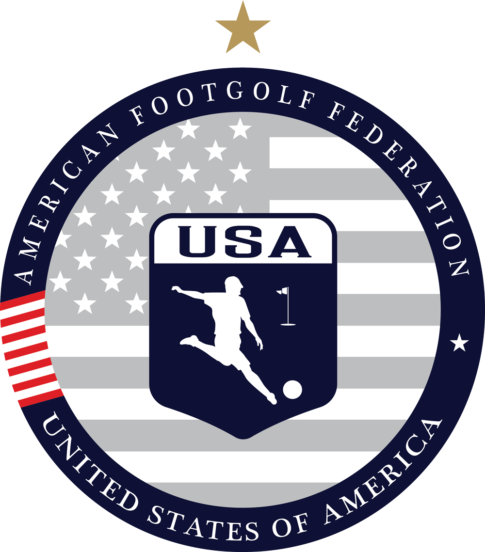A Logo With A Person Kicking A Ball PNG