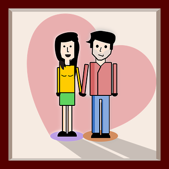 A Man And Woman Holding Hands PNG