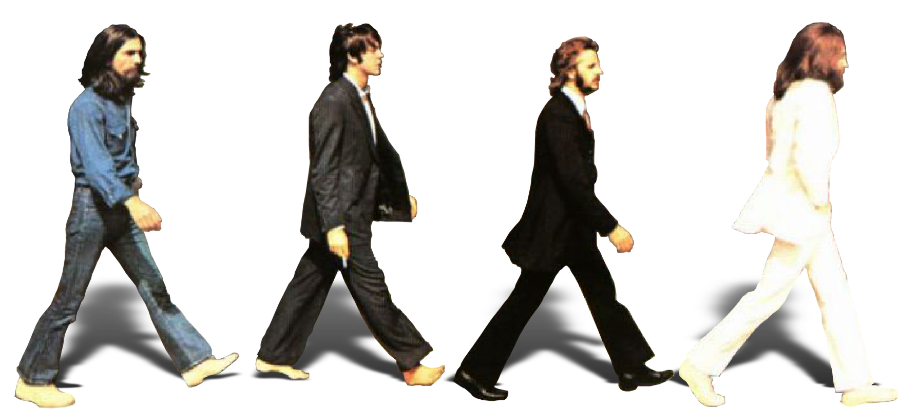 A Man In Suit Walking With A Gun PNG