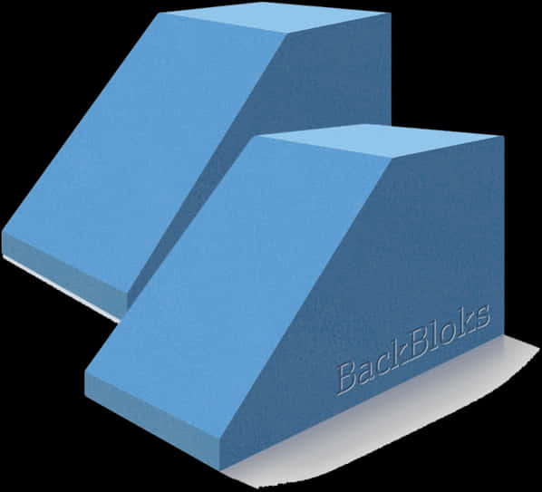A Pair Of Blue Blocks PNG