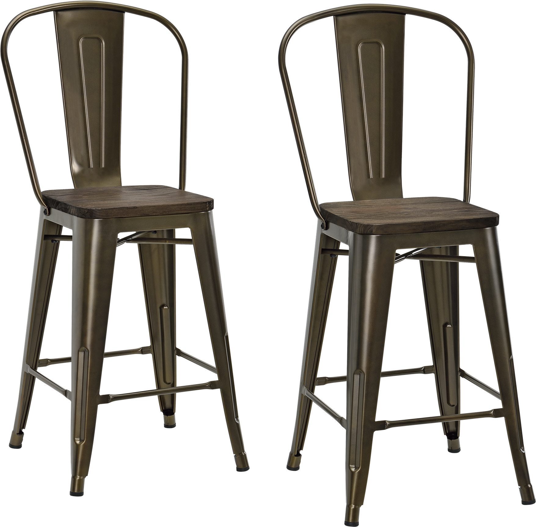 A Pair Of Metal Chairs PNG