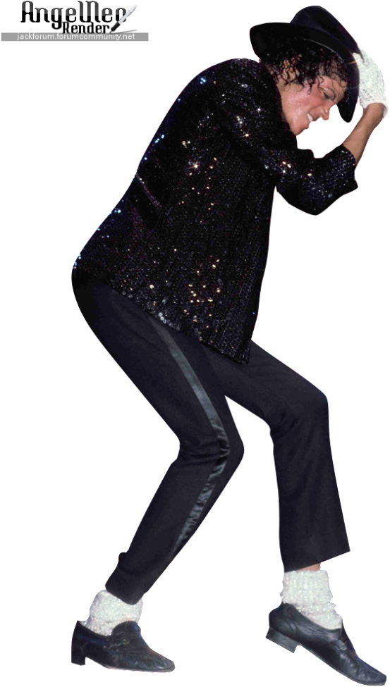 A Person Dancing With A Microphone PNG