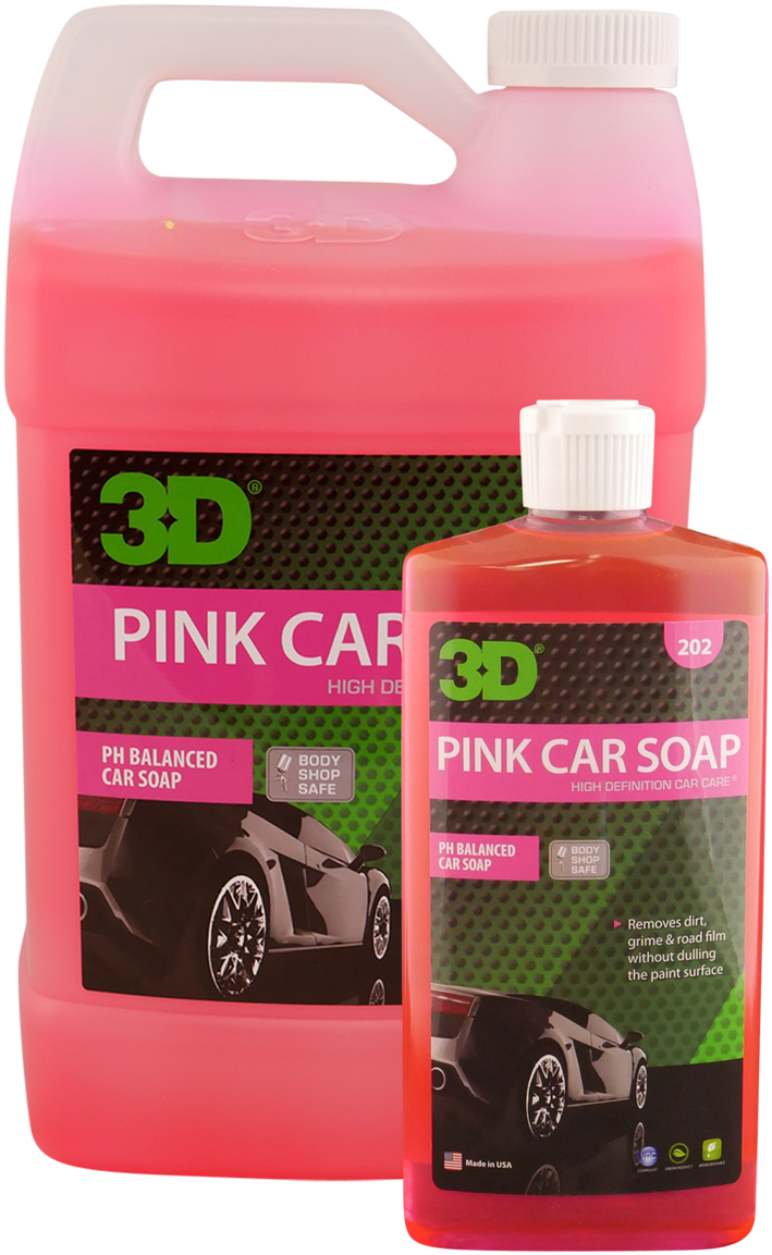 A Pink Bottle Of Soap And A Bottle Of Liquid PNG
