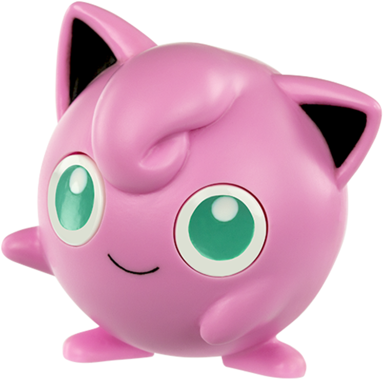 A Pink Cartoon Character With Big Eyes PNG