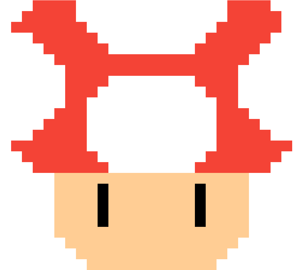 A Pixel Art Of A Mushroom PNG