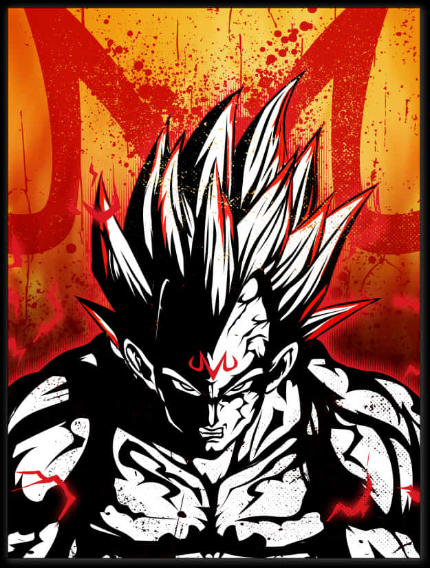 A Poster Of A Man With A Spiky Mane PNG