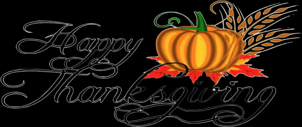 A Pumpkin And Text On A Black Background PNG
