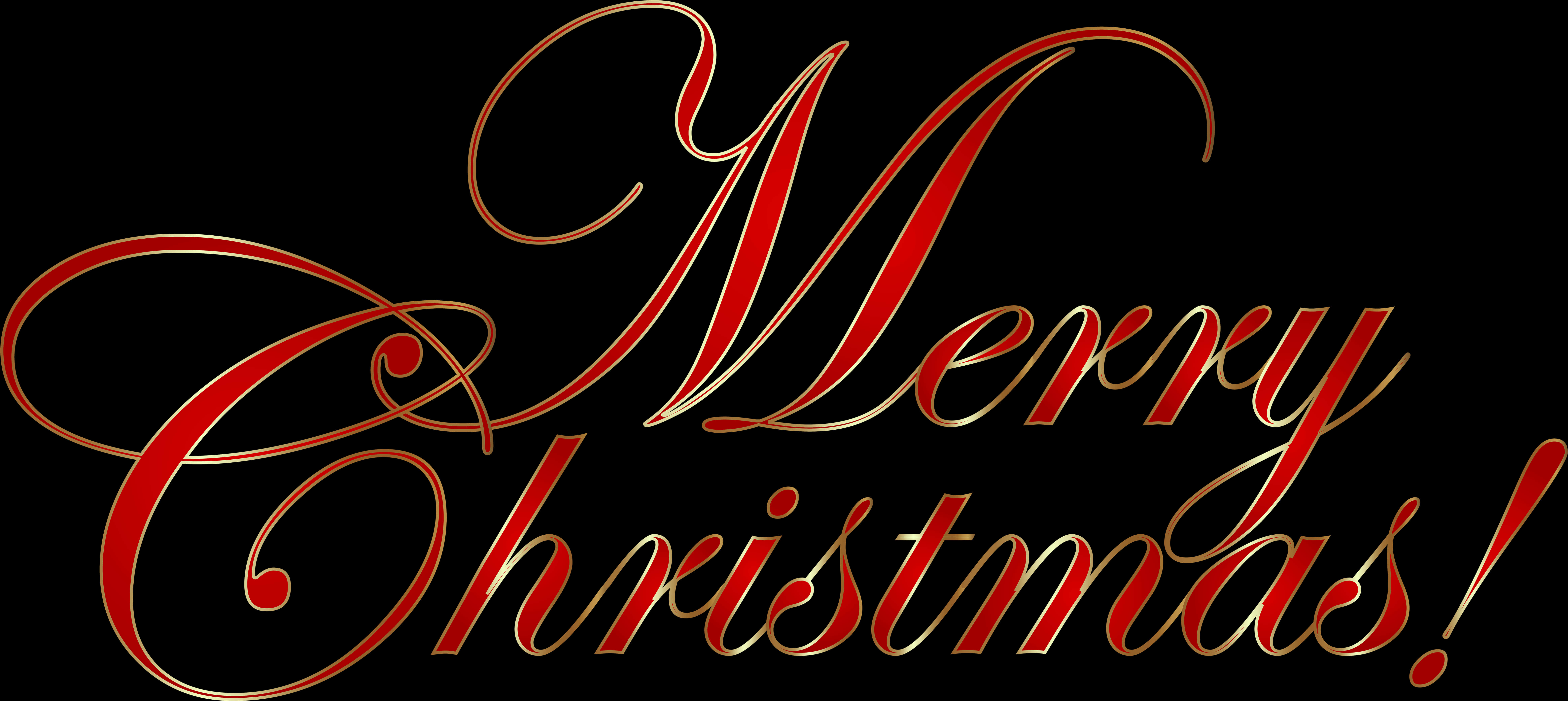 A Red And Gold Text On A Black Background PNG