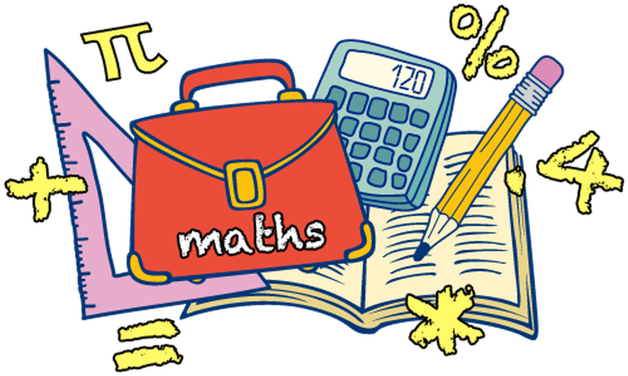 A School Supplies On A Book PNG