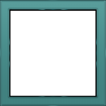 A Square Frame With A Black Background PNG