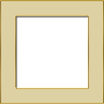 A Square Frame With A Black Background PNG