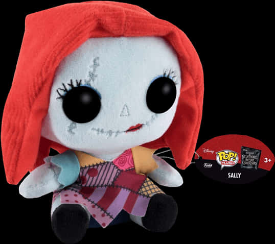 A Stuffed Toy With A Red Hood PNG