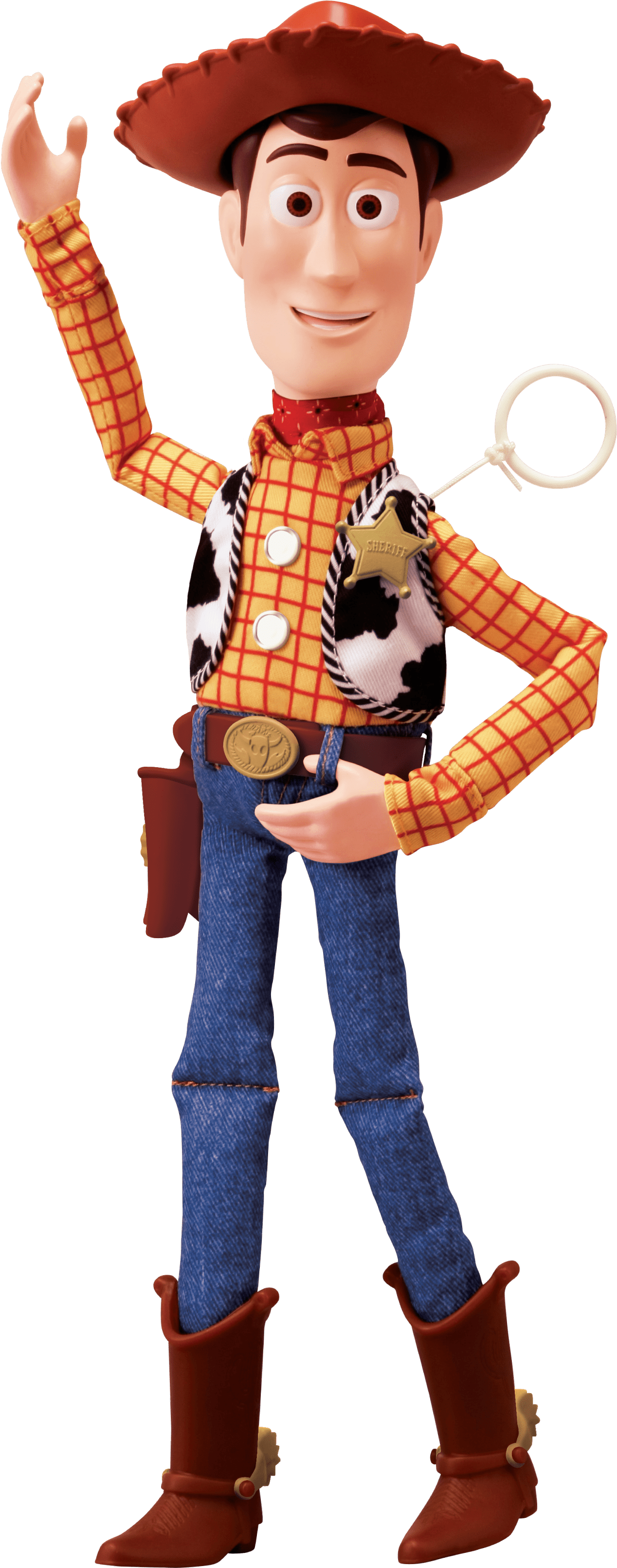A Toy Cowboy With A Hat And A Gun PNG