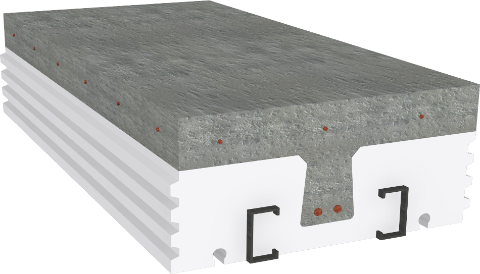 A White And Grey Concrete Slab