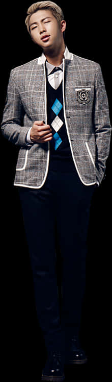 A Woman In A Suit PNG