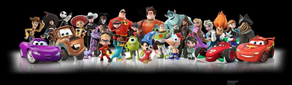 All Characters From Disney Infinity 1 PNG
