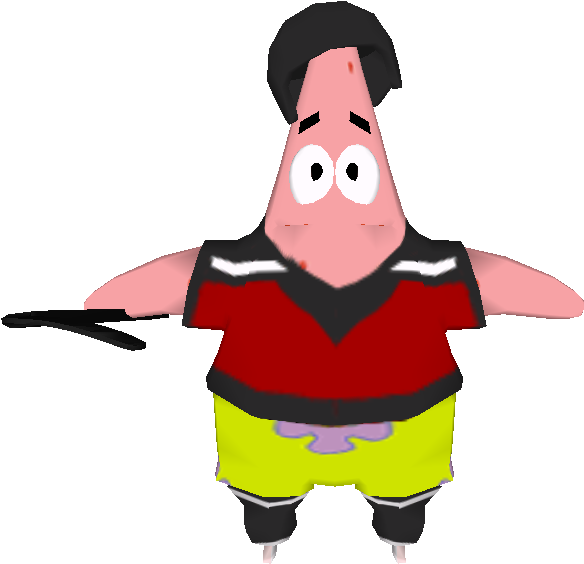 Cartoon Character In A Shirt And Shorts