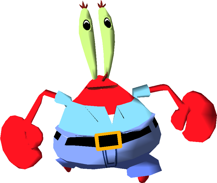 Cartoon Character Of A Crab