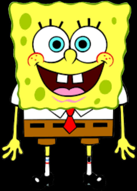 Cartoon Character Of A Spongebob