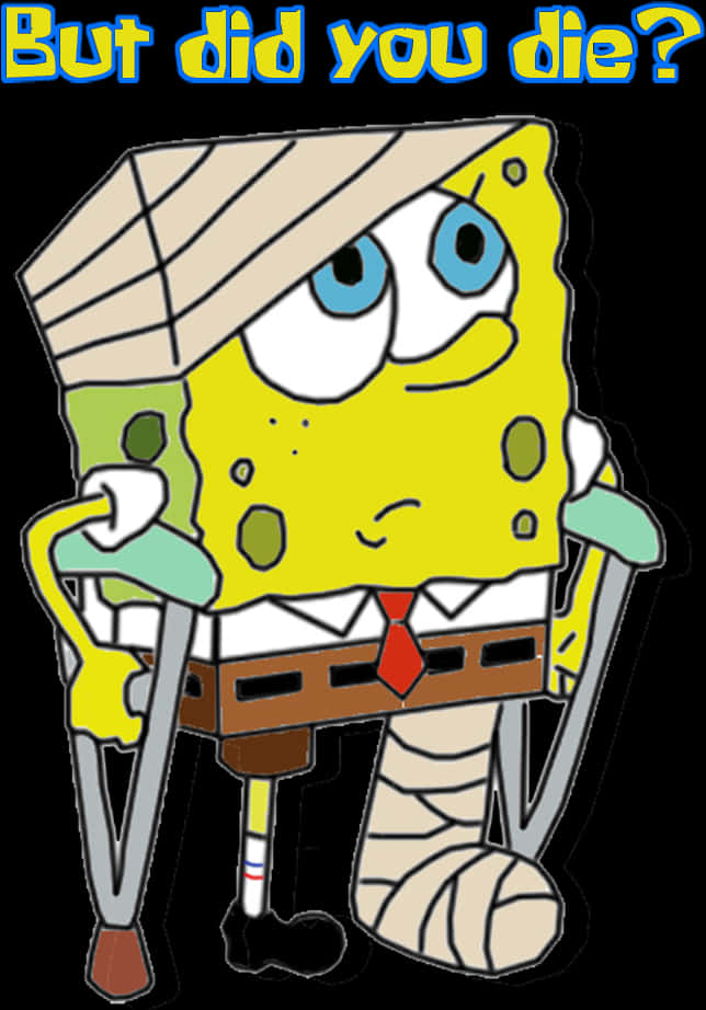 Cartoon Character Of A Spongebob