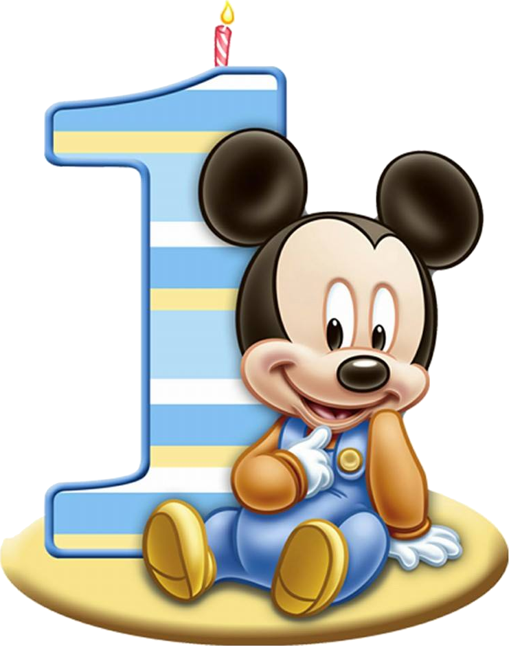 Cartoon Character Sitting On A Number One PNG