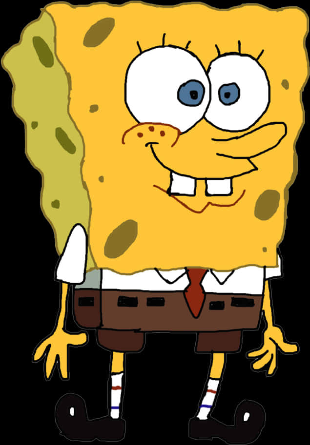 Cartoon Of A Spongebob PNG