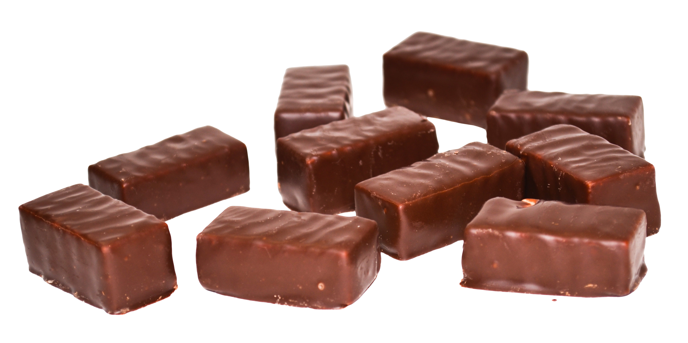 Chocolate Candy On A Black Background PNG