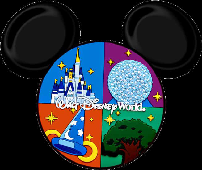 Disney World Free Characters Clipart Clip Art Transparent - Disney World Park Clip Art, Hd Png Download PNG